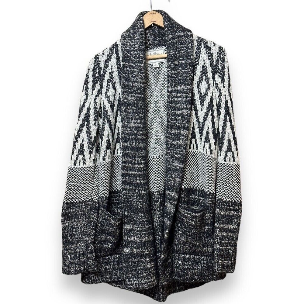 Lucky Brand Women’s Stargazer Open Cardigan Shawl  Wool Blend Women’s Size Small